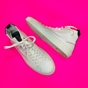 Good Man Brand Men’s Legacy White High Top Sneakers Size 8.5